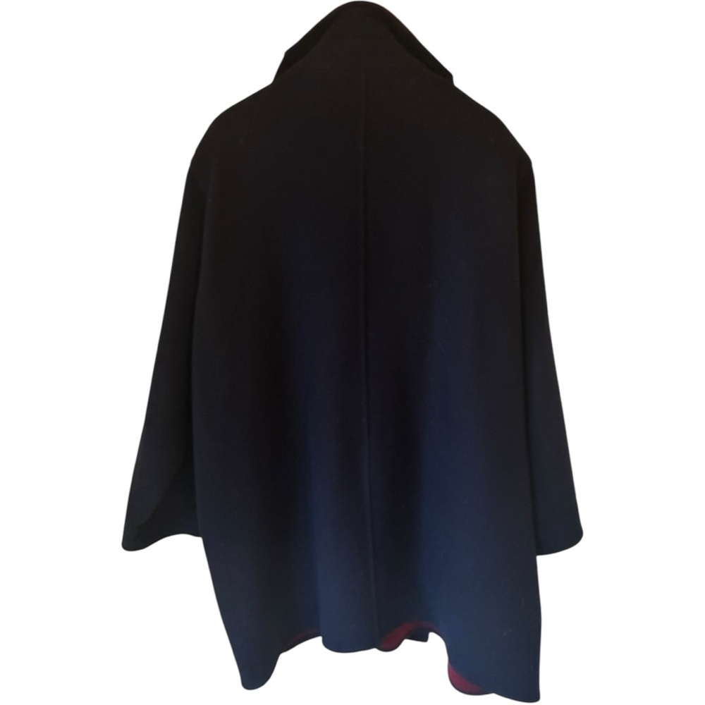 Vintage Jimmy Hourihan of Dublin Double-Face Wool Cape Coat Size Medium - Picture 5 of 11